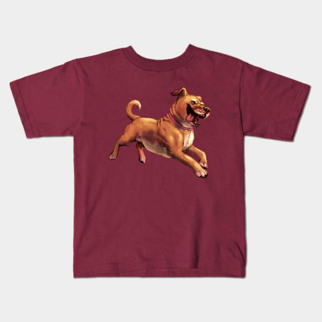 Puggle Kids T-Shirt by CliffeArts